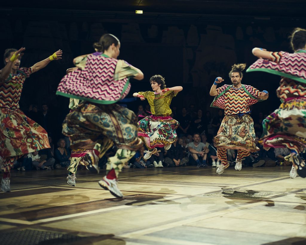 Paris, le 18 mai 2024 / Palais de la Porte Doree / La nuit des Musées avec la compagnie de Pierre Rigal.