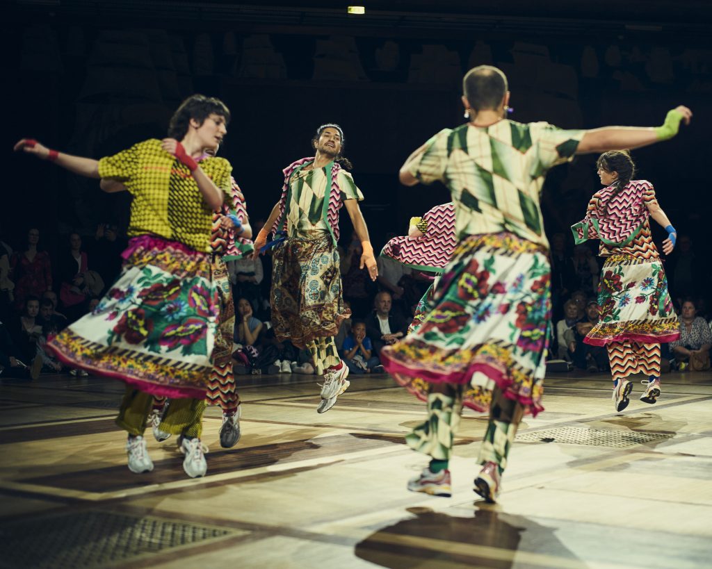 Paris, le 18 mai 2024 / Palais de la Porte Doree / La nuit des Musées avec la compagnie de Pierre Rigal.